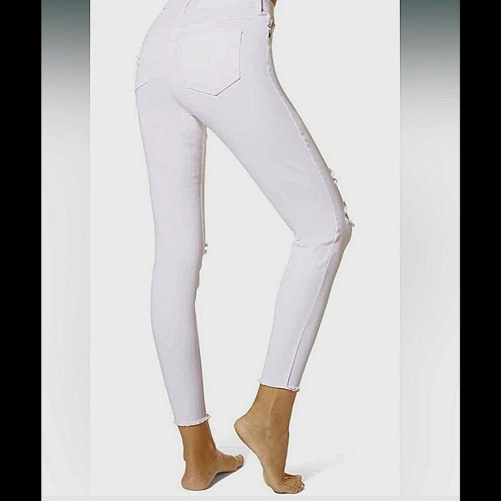 🚨3/$15! Hue NWOT White Jeggings - Picture 2 of 10